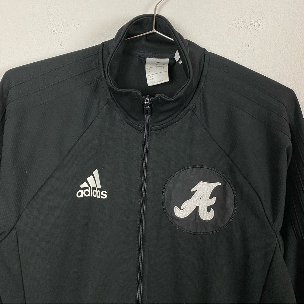 Men's Adidas Climacool Black & White Athletic Training Jacket - Picture 3 of 10